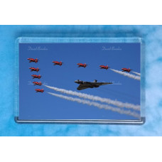 Vulcan Red Arrows Magnet